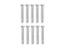 10Pcs Lion Head Zinc Alloy Door Knocker Hardware With Screws Carousel 4
