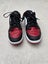 Air Jordan 1 Low Bred Toe Black/Red Carousel 1