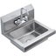 New 17"x12.8" Commercial Hand Wash Sink Wall Mount Basin Stainless Steel NSF Carousel 9