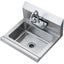 New 17"x12.8" Commercial Hand Wash Sink Wall Mount Basin Stainless Steel NSF Carousel 10