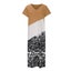 Leopard Joint Colour Patchwork Split Long Dress Carousel 9