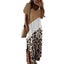 Leopard Joint Colour Patchwork Split Long Dress Carousel 11