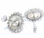 Elegant 8.2mm FW Pearl & Halo Crystals Earrings Carousel 4