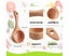 2 Pieces Bath Salt ScoopInches Wooden Ladle Spoon Multipurpose Wood Wate Carousel 2
