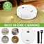 Mopping Robot Vacuum Cleaner,1200mAh Rechargeable Robotic Vacuum Cleaner Stron Carousel 4