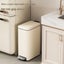 18L Slim Kitchen Trash Can -White Carousel 3