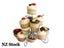 Detachable 3 Tier Cupcake Holder Stand 13 Cupcakes Carousel 2