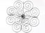Detachable 3 Tier Cupcake Holder Stand 13 Cupcakes Carousel 5