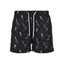 Urban Classics Mens Surf Print Swim Shorts Carousel 1