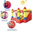 Playground Residential Inflatable Bounce Nylon Inflatable bounce house for Kids Carousel 5