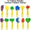36PCS Kids Fun Painting Brushes Drawing Brush Palette Apron for Toddlers Carousel 2
