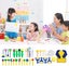 36PCS Kids Fun Painting Brushes Drawing Brush Palette Apron for Toddlers Carousel 11