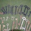 Massive Collection Of Antique Keys ... Approx 80 Steampunk Treasures Galore Carousel 3