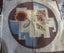 Art Deco Vintage 30s Geometric Tapestry Hessian Carousel 1