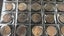 Full Page of Australian Half Penny Coins Inc. 1915 - Lot W167 Carousel 8