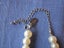 Retro Faux Mother of Pearl Big Bead Necklace with Earrigs Carousel 4