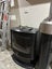Freestanding Rinnai gas fire plus flue Carousel 5
