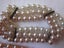 Retro Faux Mother of Pearl Light Pink Bead Necklace with Bracelet Carousel 12