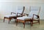 A STUNNING IB KOFOD LARSEN RECLINER WITH STOOL ONE OF TWO Carousel 3