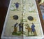 Vintage History Of Bowling MINT Linen Teatowel Carousel 1