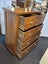 Large County Rustic Solid Pine 5Dr Tallboy By Ecopine Furniture Carousel 14