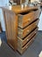 Large County Rustic Solid Pine 5Dr Tallboy By Ecopine Furniture Carousel 16