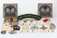 WW1 Medal Pair - BWM VM - Pte HOGG - plus badges Carousel 1