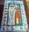 Vintage 60s Very Groovy Teatowel Wedding Anniversaries! Carousel 1