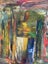 Original Acrylics on Recycled Screen Carousel 8