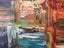 Original Acrylics on Recycled Screen Carousel 3