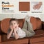 Playpals 12PCS Modular Kids Play Sofa Couch Inspiring Child Creativity Brown Carousel 4