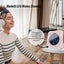 Tooleroo USB Rechargeable Desktop CD Player Speaker - Bluetooth Portable Pink Carousel 5