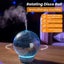 Rotating Disco Ball Light Up Humidifier and Scent Diffuser Carousel 2