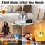 Rotating Disco Ball Light Up Humidifier and Scent Diffuser Carousel 4
