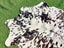 New Cow Hide Stunning Brown and White Cowhide Rug - No Reserve! - C155 Carousel 3