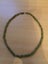 Antique Vintage Genuine Jade Necklace With Silver Clasp Carousel 1