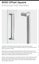 Door handles, exterior/ entrance stainless marine grade, offset. Madinoz Dorma Carousel 4