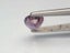 $1 RES * Buy Now $1,525.00 * 0.85ct Pear Pinkish Purple SAPPHIRE Gemstone Carousel 9