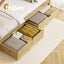 Oikiture 2x Trundle Drawers for Bed Frame Base Storage with Wheels Wooden Carousel 4