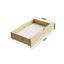 Oikiture 2x Trundle Drawers for Bed Frame Base Storage with Wheels Wooden Carousel 10