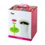 Vigar Flower Power 3L Bathroom Trash Bin w Lid Garbage Rubbish Storage White Carousel 2