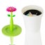 Vigar Flower Power 3L Bathroom Trash Bin w Lid Garbage Rubbish Storage White Carousel 4