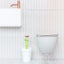 Vigar Flower Power 3L Bathroom Trash Bin w Lid Garbage Rubbish Storage White Carousel 8