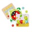 Tooky Toy Co Pattern Pegs - Big 22x22x3cm Carousel 1