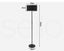 Emitto Modern LED Floor Lamp Stand Reading Light Home Decor Indoor Linen Fabric Carousel 6