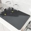 Elosung 2 Pcs Dark Gray Kitchen Drying Mat Super Absorbent Dish & Cup Drainer Pa Carousel 3