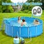 2 Pcs Swimming Pool Pipe Holders Compatible with Intex Pools Carousel 5