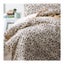 Park Avenue 175 Gsm Egyptian Cotton Flannelette Snow Leopard Single Quilt Cover Carousel 1