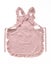 Elosung Pink Ruffled Kitchen Apron With Floral Lace Comfortable Baking & Craftin Carousel 3