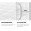 Bedra Mattress Topper Luxury Pillowtop Airflow Mesh Bed Protector Mat 5cm Queen Carousel 4
